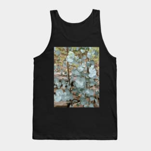 Silver Dollar Eucalyptus Leaves Tank Top